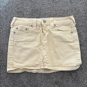 True Religion Jean Skirt